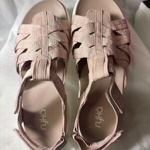 Ryka Women's Adjustable Sport Sandals Blissful 11m Dusty Peach - Store Model New